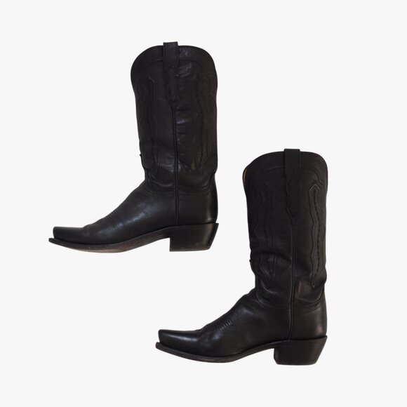 LUCCHESE | "GRACE" 100% LEATHER COWBOY BOOT (CURRENT STYLE) - Picture 12 of 12